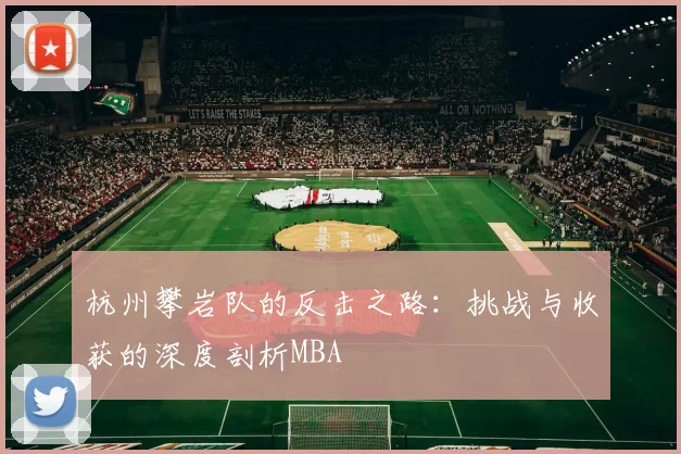 杭州攀岩队的反击之路：挑战与收获的深度剖析MBA